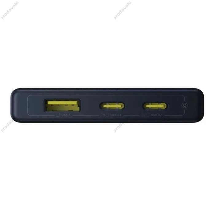 Повербанк портативний акумулятор Power bank Baseus PicoGo Digital Display 20W 10000 mAh Black P10076801123-00