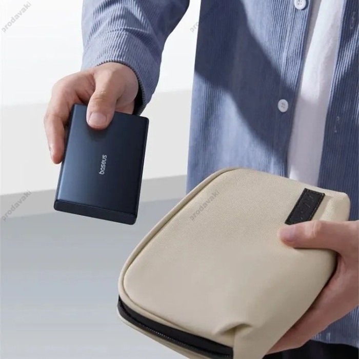 Повербанк портативний акумулятор Power bank Baseus PicoGo Digital Display 20W 10000 mAh Black P10076801123-00
