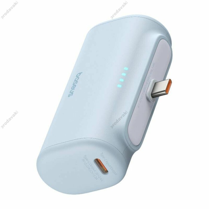 Повербанк портативний акумулятор Power Bank Baseus Compact Fast Type-C 20W 5000 mAh Blue P10068306313-00