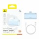Повербанк портативний акумулятор Power Bank Baseus Compact Fast Type-C 20W 5000 mAh Blue P10068306313-00