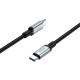 Кабель HOCO US10 excellent speed cable 5Gbps USB 3.0 Type-C to Type-C 3A 0.5m Black