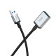 Кабель HOCO US10 USB male to USB female USB3.0 excellent speed extension cable 0.5m 5Gbps OTG