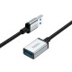 Кабель HOCO US10 USB male to USB female USB3.0 excellent speed extension cable 0.5m 5Gbps OTG