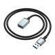 Кабель HOCO US10 USB male to USB female USB3.0 excellent speed extension cable 0.5m 5Gbps OTG