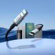 Кабель HOCO US10 excellent speed cable USB to Type-C USB 3.0 0.5m 3A 5Gbps Black