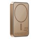 Повербанк портативний акумулятор Power bank Momax Q.Mag X1 MagSafe магнітний 10000 mAh Sandstone