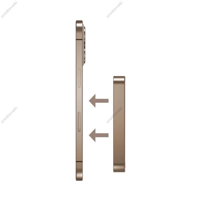 Повербанк портативний акумулятор Power bank Momax Q.Mag X1 MagSafe магнітний 10000 mAh Sandstone