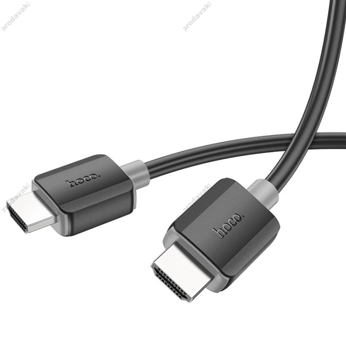 Кабель HOCO US08 Male to Male HD кабель HDMI HDMI 2.0 4K 1m Black