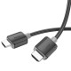 Кабель HOCO US08 Male to Male HD кабель HDMI HDMI 2.0 4K 1m Black