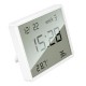 Цифровий термометр гігрометр Hoco HX41 Indoor electronic clock with hygrothermometer White