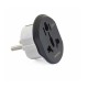 Мережевий адаптер Merkan Unimpeded universal conversion plug (EU) 16А Grey-White