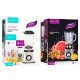Блендер HOCO HA04A Kitchen multifunctional cooker set 1.5L Silver