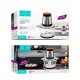 Електричний подрібнювач HOCO HA05A Kitchen electric meat grinder 2L Silver