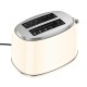Тостер Hoco HE50 Retro toaster 850W 38mm slot Milky white