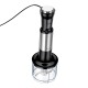 Ручний блендер HOCO HE30 4-in-1 handheld blender 500W 3 Mode 4 gear Silver
