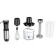 Ручний блендер HOCO HE30 4-in-1 handheld blender 500W 3 Mode 4 gear Silver
