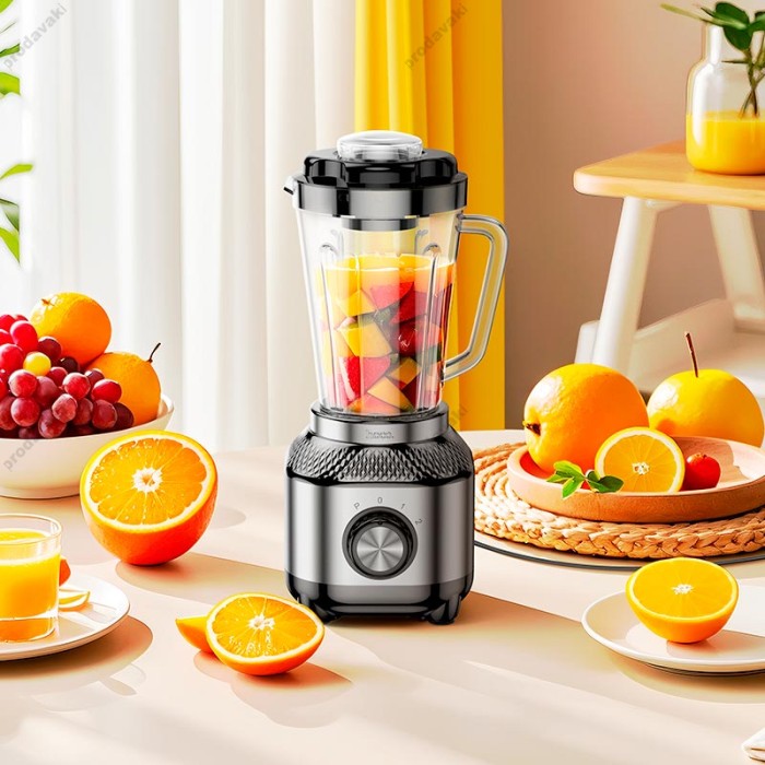 Блендер Hoco HE32 electric juicer blender 600W 1.8L Black