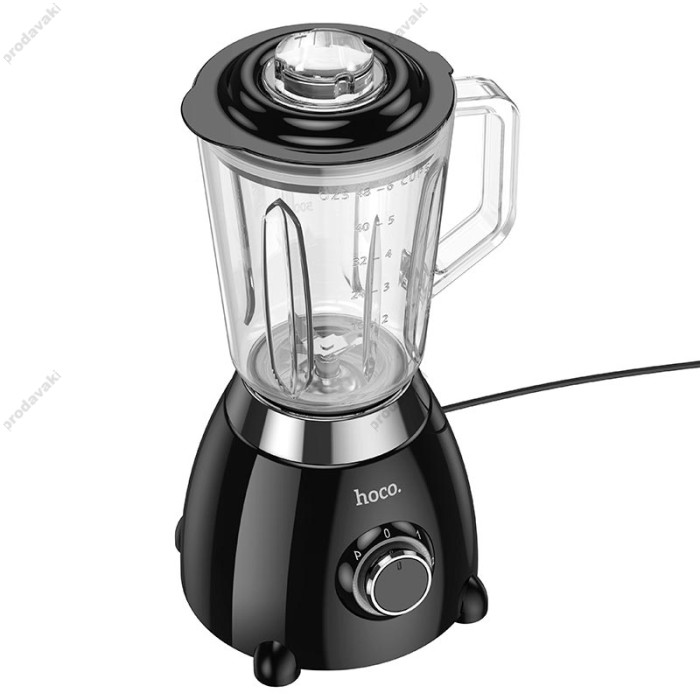 Блендер Hoco HE33 electric retro juicer blender 500W 1.5L Black