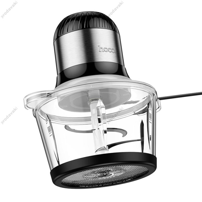 Електричний подрібнювач Hoco HE34 1,8л скляний Black