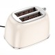 Тостер Hoco HJD12A Kitchen retro toaster 850W 38mm slot 6 levels Milky white