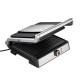 Електрогриль HOCO HE40 Dual heating smokeless non-stick electric frying pan 1800W 5 mode temp Silver