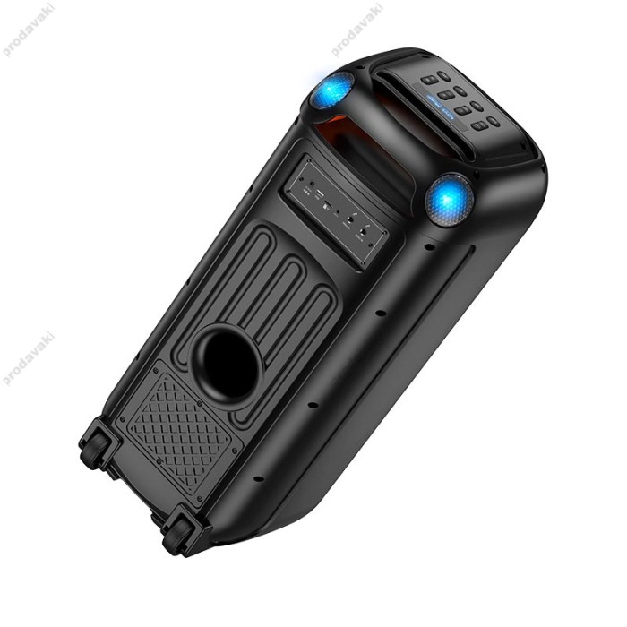 Портативна колонка Bluetooth HOCO HA13 Max Ramon outdoor 2 мікрофони 60W Black