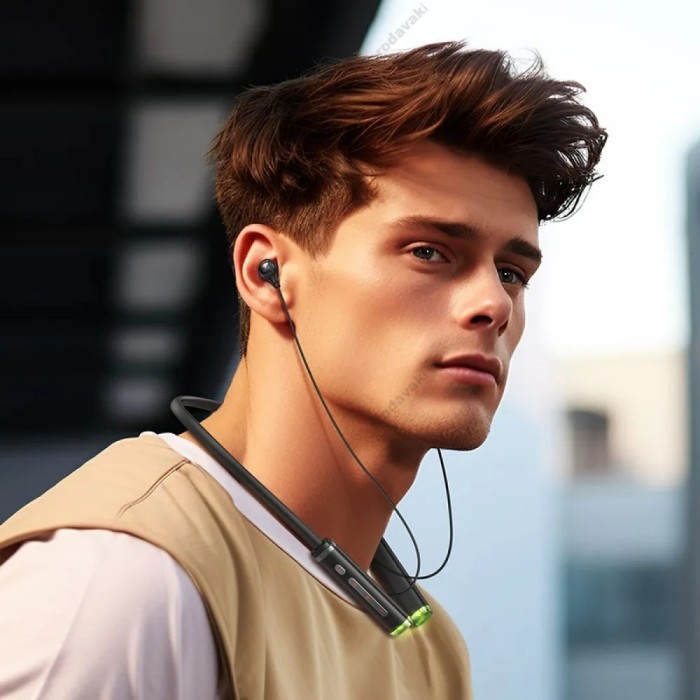 Бездротові Bluetooth навушники Hoco ES72 Benevolent Neck-Mounted Neckband BT 5.4 Black