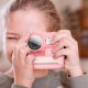 Фотоапарат дитячий з друком HOCO DV200 Dual lens children printing camera Pink