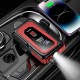 Пусковий зарядний пристрій бустер Hoco QS3 Victory Car Jump emergency starter піковий 1200A 10000 mAh Black-Red