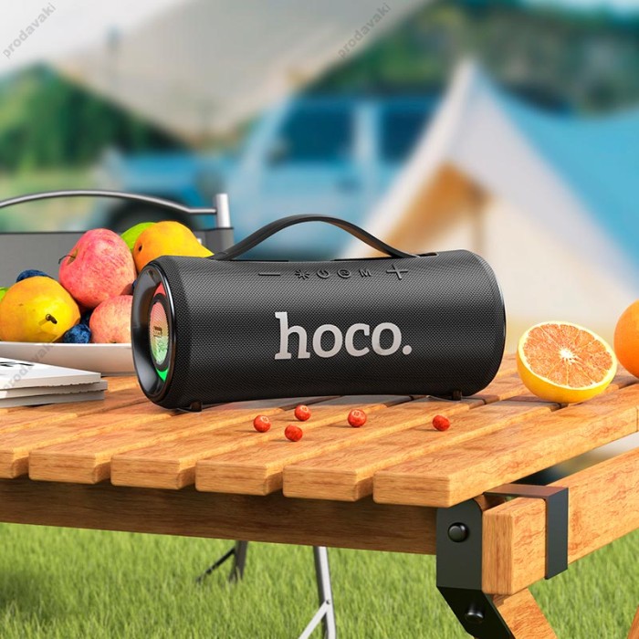 Портативна колонка Bluetooth HOCO HA10 Oleada outdoor speaker 40W Black