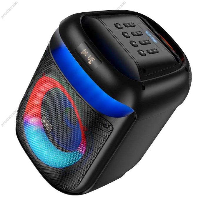 Портативна колонка Bluetooth HOCO HA13 Ramon outdoor з двома мікрофонами BT5.4 60W Black