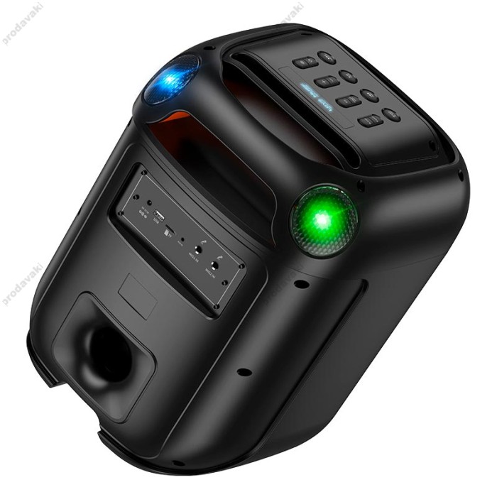 Портативна колонка Bluetooth HOCO HA13 Ramon outdoor з двома мікрофонами BT5.4 60W Black