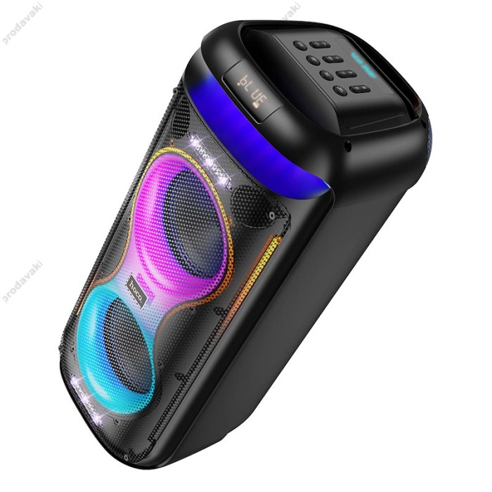 Портативна колонка Bluetooth HOCO HA13 Pro Ramon outdoor 2 мікрофони 60W Black