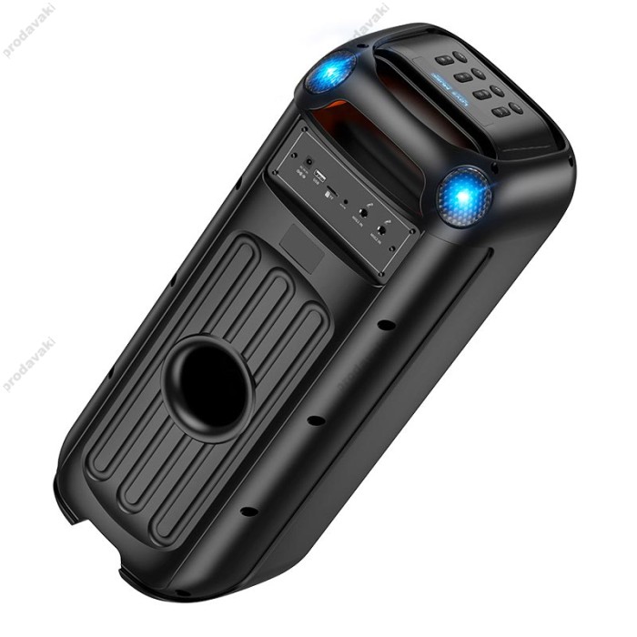 Портативна колонка Bluetooth HOCO HA13 Pro Ramon outdoor 2 мікрофони 60W Black