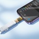 Перехідник HOCO UA36A iP Lightning male to c female OTG transparent adapter 480Mbps 2A Black