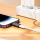 Перехідник HOCO UA36A iP Lightning male to c female OTG transparent adapter 480Mbps 2A Black