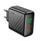Мережевий зарядний пристрій HOCO CS26A Article charger 45W Black