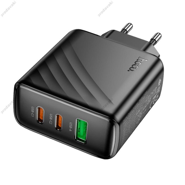 Мережевий зарядний пристрій HOCO CS26A Article charger 45W Black