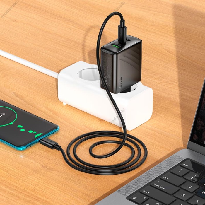Мережевий зарядний пристрій HOCO CS26A Article charger 45W Black