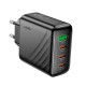 Мережевий зарядний пристрій HOCO CS27A Supply charger 67W Black