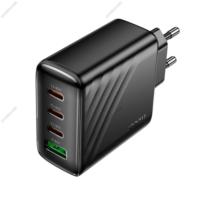 Мережевий зарядний пристрій HOCO CS27A Supply charger 67W Black