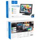 Монітор для авто HOCO HU2 Imogen Car wireless portable screen Car Play Android Auto 7" 1024x600  Black