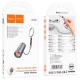 Запальничка Hoco UA38 Type-C to cigarette Lighter adapter Grey