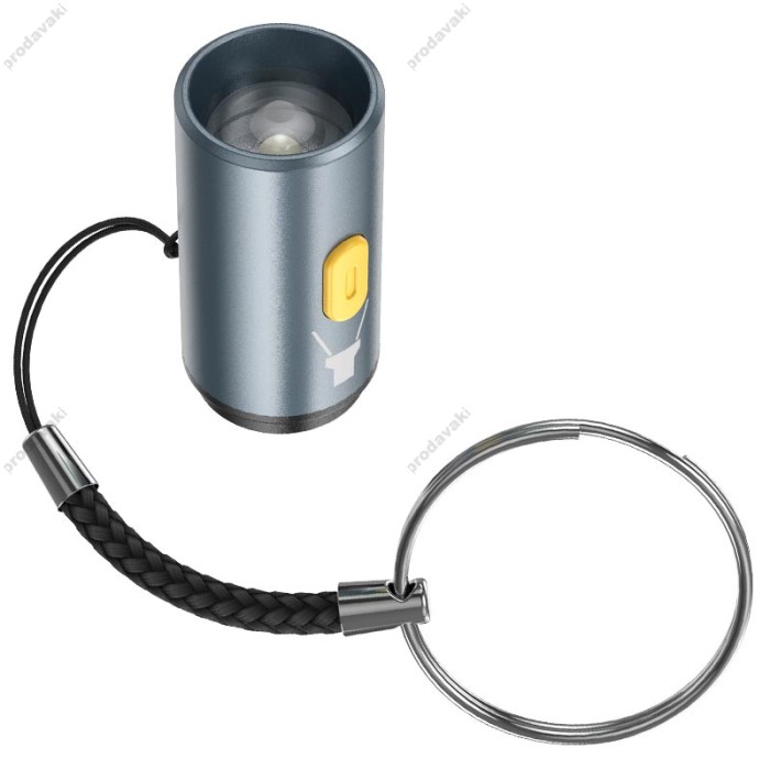 Ліхтарик Hoco UA38A Type-C to LED light adapter Grey