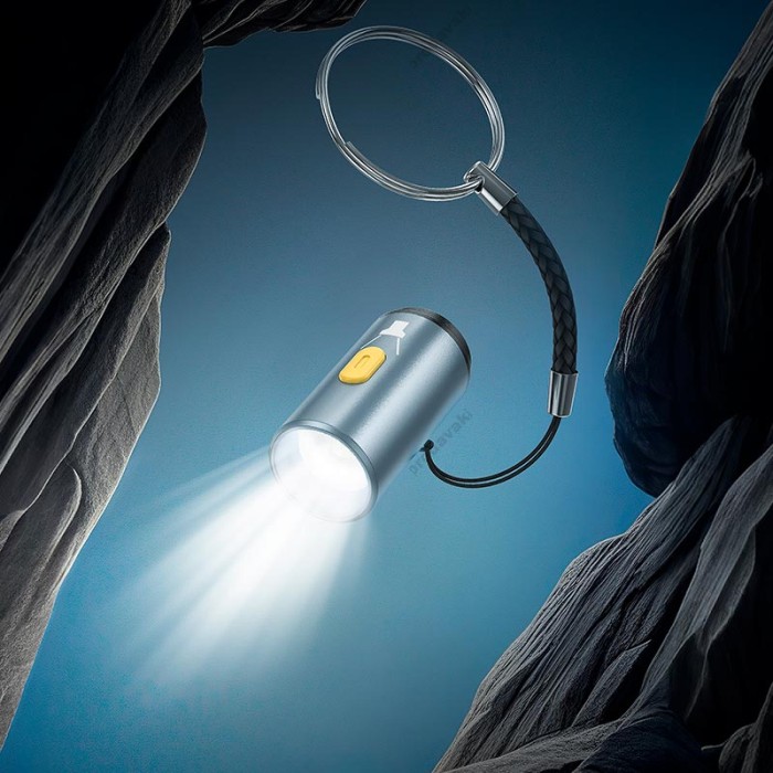Ліхтарик Hoco UA38A Type-C to LED light adapter Grey