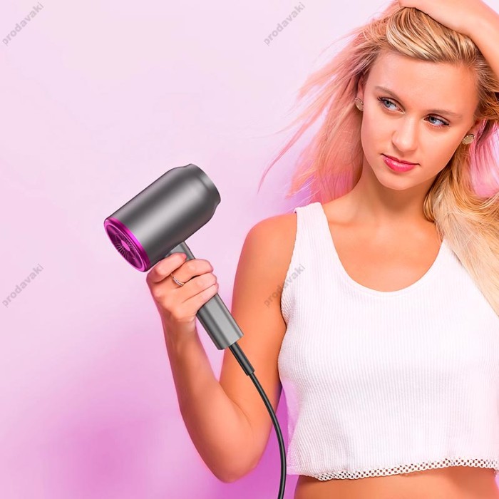 Фен Hoco HP13 Hot and cold air hair dryer 1600W Rose-red