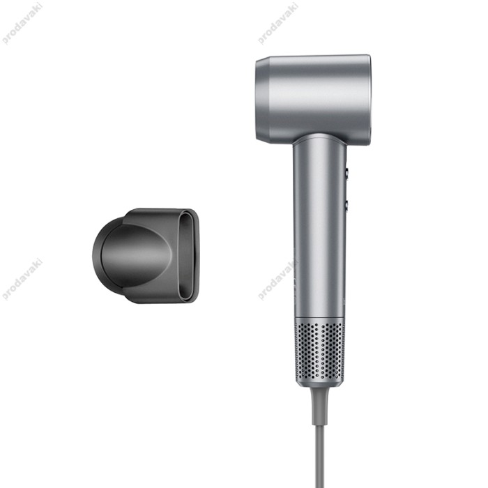 Фен Hoco HP10 high-speed negative ion hair dryer with digital display Grey