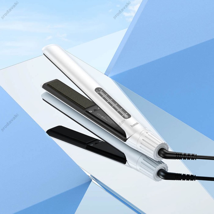 Плойка для волосся Hoco HP41 Straight And Curly Hair Straightene White