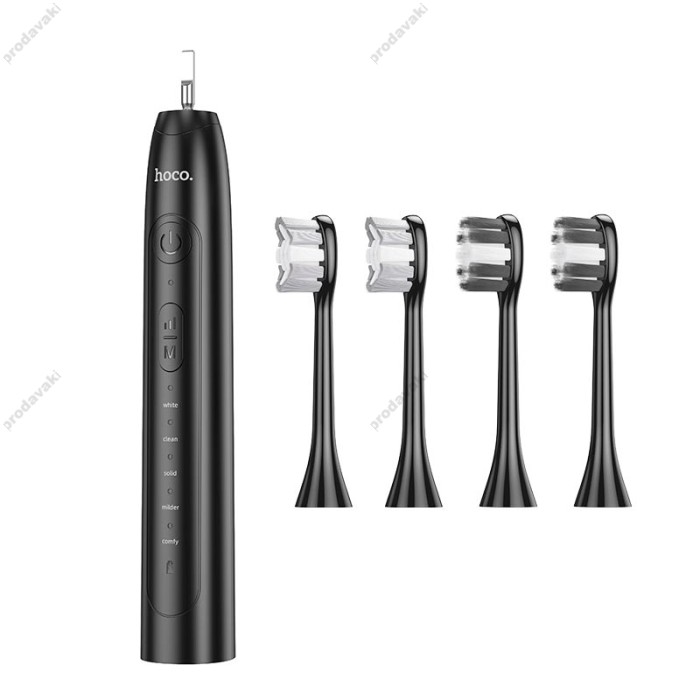 Електрична зубна щітка HOCO HP60 Wave electric toothbrush 5 modes Black