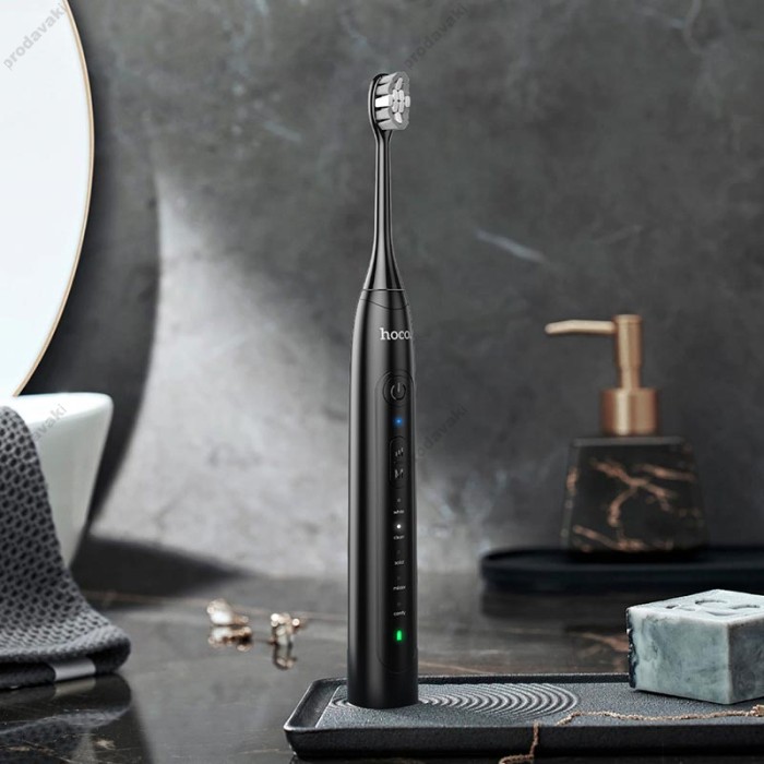 Електрична зубна щітка HOCO HP60 Wave electric toothbrush 5 modes Black